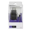 Qoltec 50188 mobile device charger Laptop, Smartphone, Smartwatch, Tablet, Telephone, Universal Black AC, DC Indoor