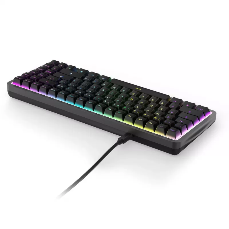 FUNCTION Elite MiniTKL, Gaming Keyboard black, DE-Layout, NZXT Swift