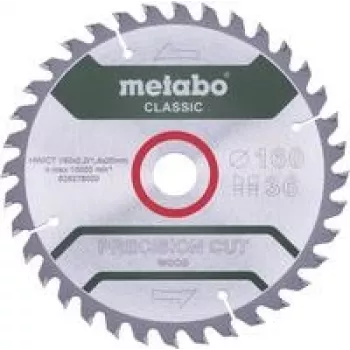Circular saw blade Metabo PRECISION CUT WOOD CLASSIC 160 x 20 x 1.4 mm, 36 teeth
