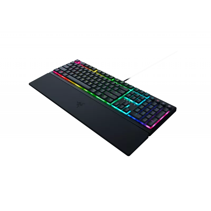 Wired gaming keyboard Razer Ornata V3 — membrane‑mechanical hybrid, RGB LED lighting, USB