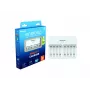 Indoor battery charger Panasonic BQ-CC63 — charges 8 AA/AAA, 100–240V, white