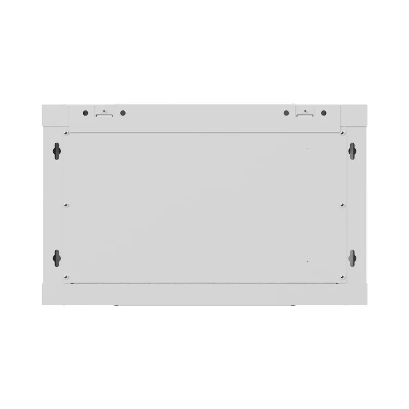 Lanberg WF01-6606-23S Wall-Mount Rack Cabinet 19 inch 6U 600x600 mm Grey Perforated Door (Flat Pack)