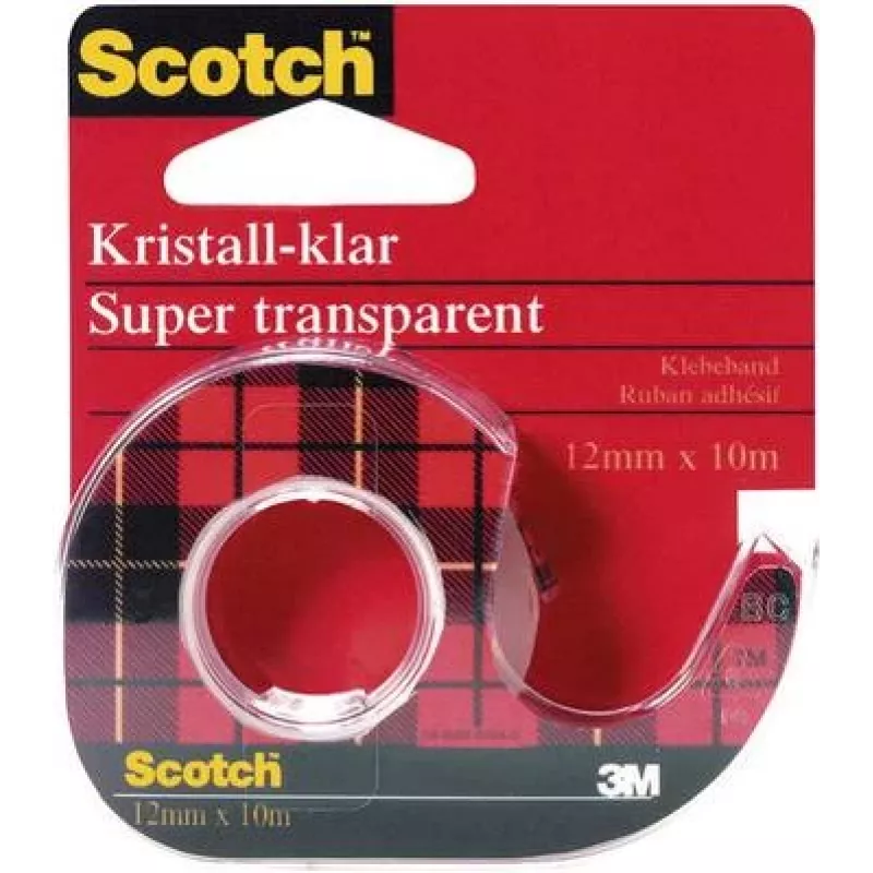 0-0713-2152-8 7000103388 Adhesive Tape Scotch Crystal Clear 600 (7000103388)