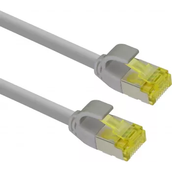 Helos Patch Cable Cat.6a TPE Ultraslim AWG 28/7 Grey 2.0m