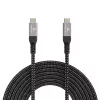 USB-C to USB-C cable GEMBIRD CCBP-USB4-CMCM240 1.5 m, USB4 Gen 3x2, 40 Gbit/s, 240 W, black