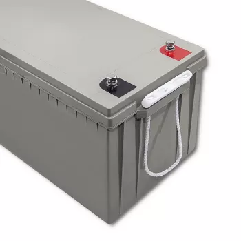 Rechargeable AGM battery QOLTEC 53069 12V 200Ah for backup power and UPS systems