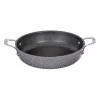 Induction deep frying pan with 2 handles BALLARINI Salina Granitium 24 cm 75002-811-0