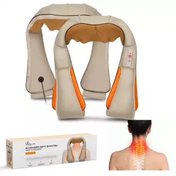 Extralink Smart Life Neck Massager | Neck Massager | 3 Speeds, 30W, AC Power, DC