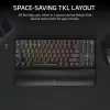 Corsair K70 CORE TKL keyboard Gaming USB + RF Wireless + Bluetooth QWERTZ German Black