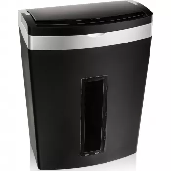 Peach PS600-10 paper shredder Micro-cut shredding 63 dB Black, Silver