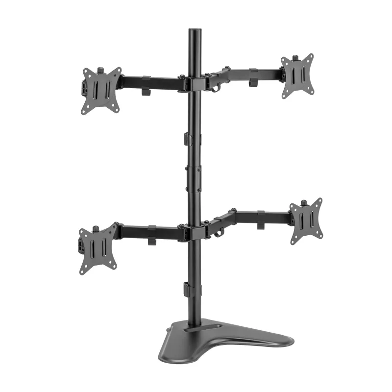 LCD mount SBOX LCD-F048-2 for 17–32 inch displays, supports 4×9 kg, VESA 100×100
