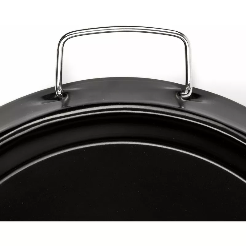 pan for Pizza Oven Delizia Anniversary, baking tray black, Ø 30cm