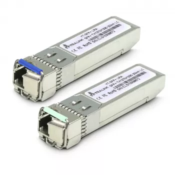 Extralink SFP+ 10G SFP+ WDM Module 10Gbps 1270/1330nm single mode 20km LC DOM pair