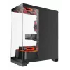 TACENS Mars Gaming MCPRISMA Midi Tower PC case, Black, tempered glass, supports ATX/Micro-ATX/Mini-ITX, 2x3.5 inch + 2x2.5 inch bays