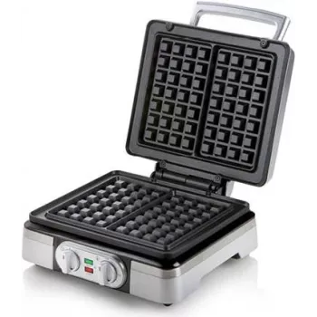 Domo DO9149W 2Waffel(n) 1400W Silver waffle maker (DO9149W)