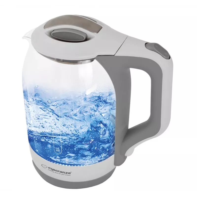 Electric kettle Esperanza 1.7 L 1500 W White Multicolor