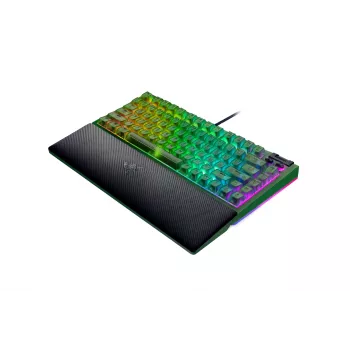 Mechanical Gaming Keyboard Razer BlackWidow V4 75% — Wired US layout, Phantom Green Edition, Razer Mechanical Tactile Switches