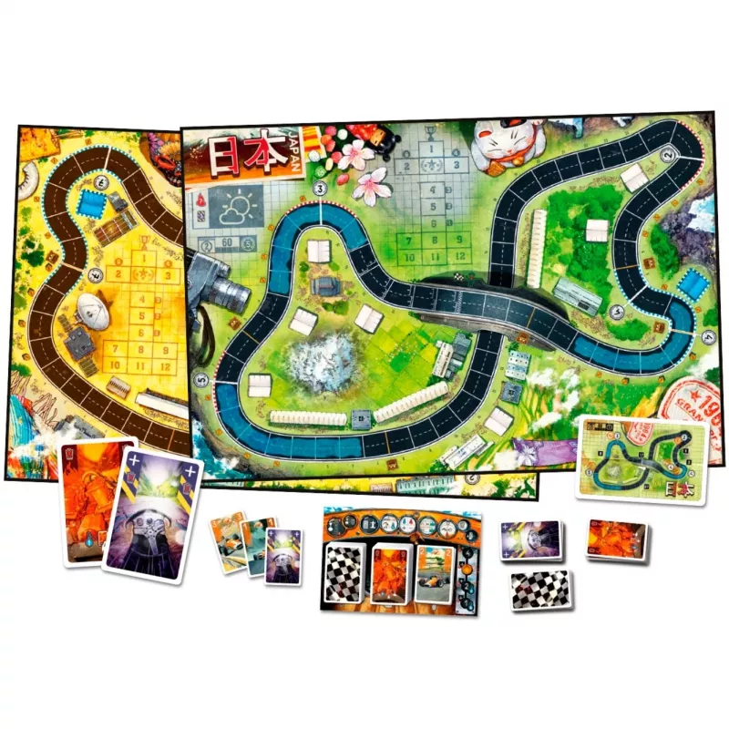 Heat - Wet Asphalt, Board Game Expansion