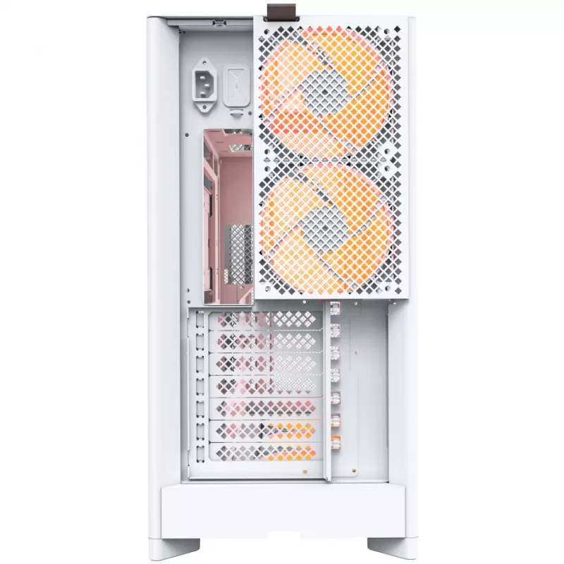 PC case Montech HS01 PRO Midi Tower White