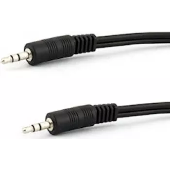 Audio cable e+p B 111/10 LOSE 10 m 3.5mm Black