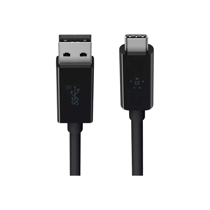 USB Cable Belkin USB-A - USB-C 0.9m F2CU029BT1M-BLK