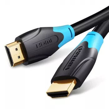 HDMI cable Vention AACBN 15 m, HDMI Type A to Type A, HDMI 2.0, 18 Gbit/s, ARC, gold-plated contacts, black