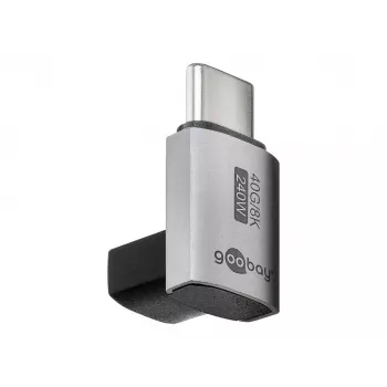 Goobay USB-C -Adapter vertikal 90° rotiert USB4 - -Plug> (74444)