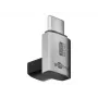 Goobay USB-C -Adapter vertikal 90° rotiert USB4 - -Plug> (74444)