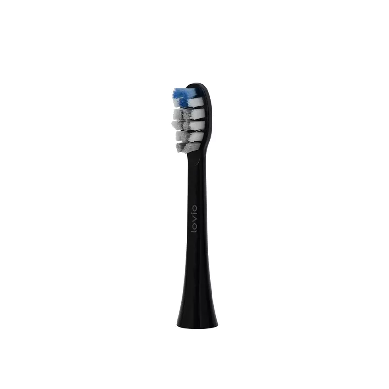 Toothbrush replacement heads No name LOVIO_SonicProtect PRO medium bristle 5 pcs LVTB124BK-HM