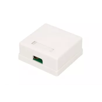 Surface-mount network socket Extralink EX.9649 — 2x RJ45 Cat5e STP