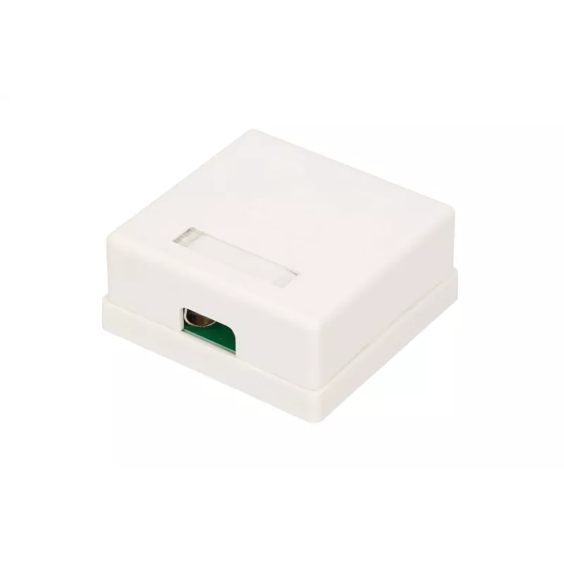 Surface-mount network socket Extralink EX.9649 — 2x RJ45 Cat5e STP