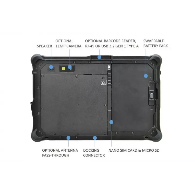 Tablet R8AA1 CI5-1230U 8 inch / 8GB / 128GB R8H1P1DEBBLX Durabook