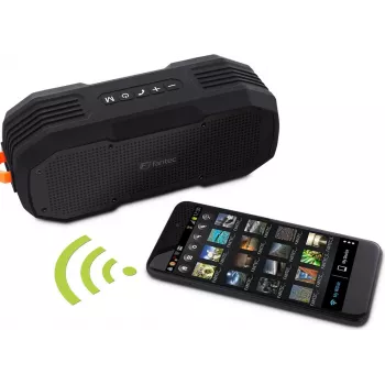 Fantec Novi T30 - 2.0 Channels - 10 W - Wired and Wireless - Bluetooth/3.5 mm - Bluetooth - A2DP,APT-X,AVRCP,HFP,HSP (1941)