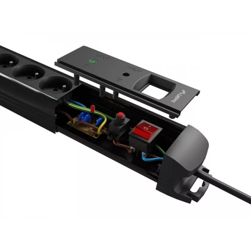 Power strip 5.0m 5x230 cz SP1-05E-0500-B