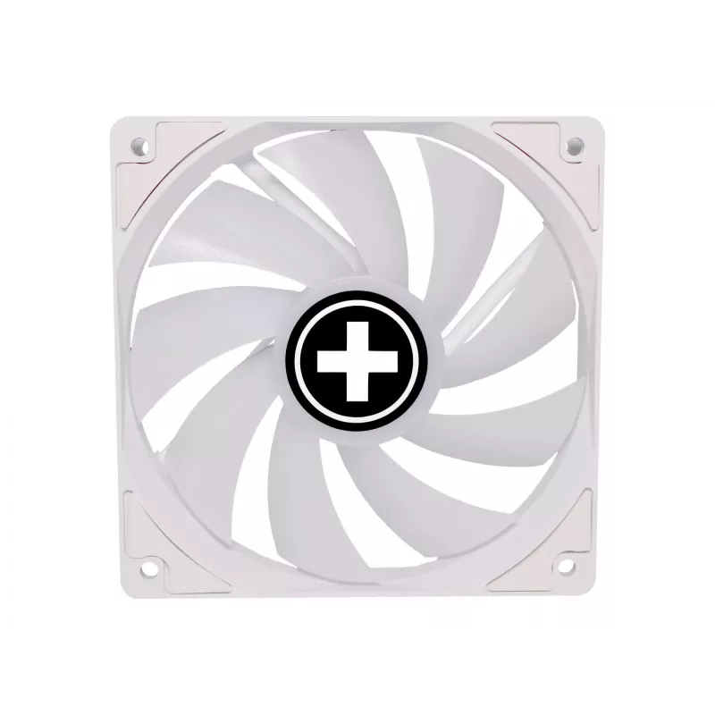 120 mm case fan XILENCE Performance A+ XF064 with fluid dynamic bearing, 500–1500 RPM, white