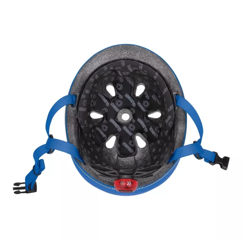 Globber Helmet Go Up Lights, XXS/XS (45-51cm) | 506-100 | Blue
