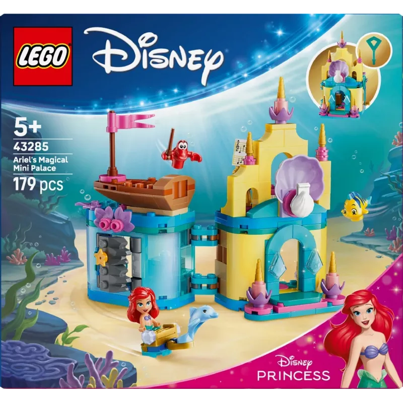 Blocks Disney 43285 Ariels Magical Mini Palace