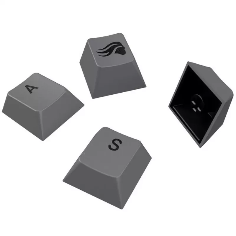 Keycaps GLORIOUS GPBT Basics PBT Dye-Sub Armor Grey ANSI layout