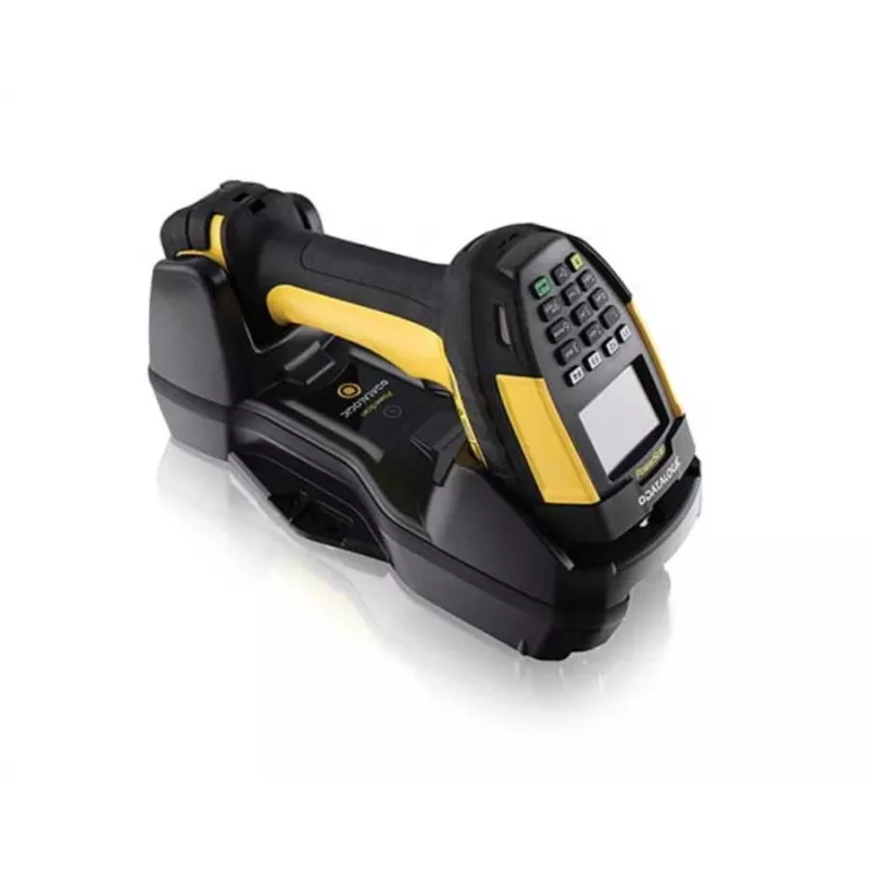 Handheld barcode reader Datalogic PM9600-DKHP433RK10 1D/2D Laser Wired Wireless