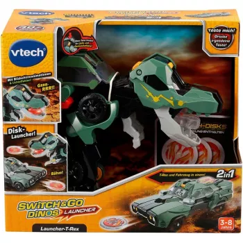 Switch & Go Dinos - Launcher-T-Rex, Play Figurine