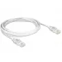 DeLOCK - Patch-Cable - RJ-45 (M) - RJ-45 (M) - 50cm - UTP - CAT 6 - Halogen-Free - White (83780)