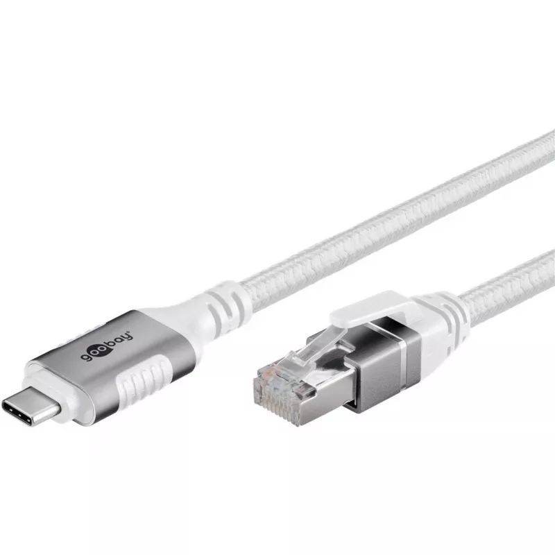Goobay 74177 - Network Adapter Cable USB 3.1 Type C Gigabit Ethernet 3 m - Network Card - 1.000 Mbps (74177)