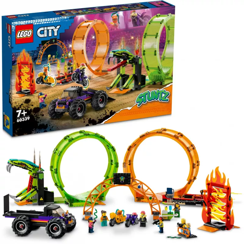 LEGO City 60339 LEGO® CITY Stuntshow-Doppellooping (60339)