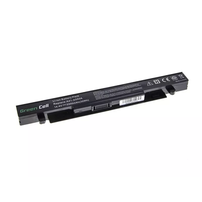 Battery Green Cell AS58 for ASUS laptops — Li-Ion 2200 mAh, 14.4 V, 4 cells, black