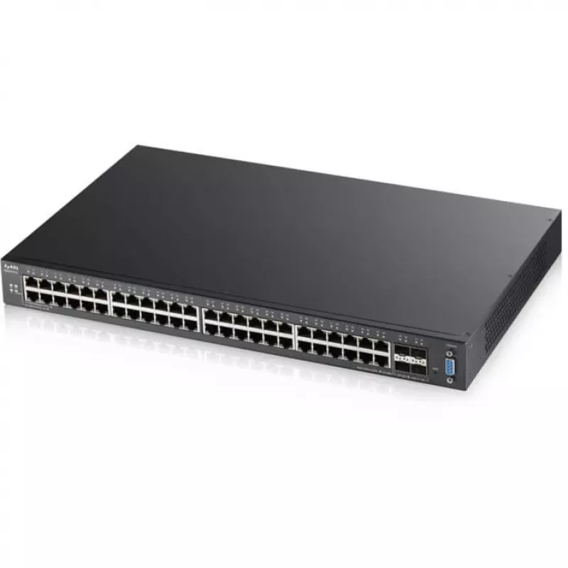 Zyxel XGS2210-52 Managed L2 Gigabit Ethernet (10/100/1000) 1U Black