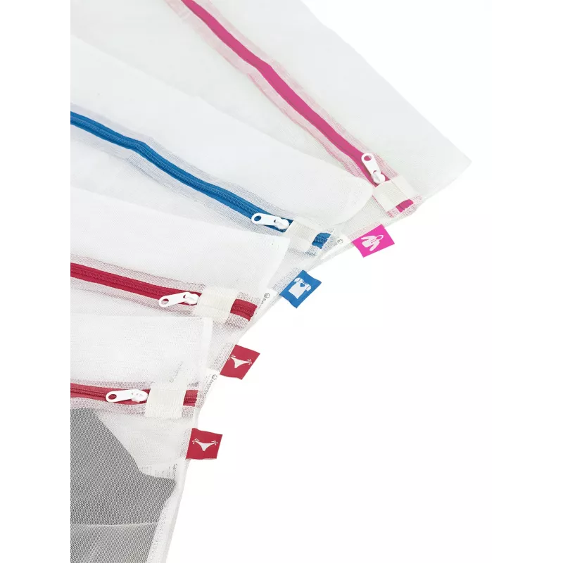 Laundry Wash Bag JATA HPLA5210 White Polyester