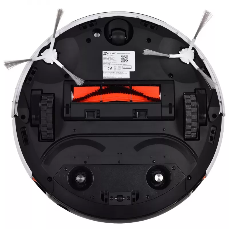 Robot Vacuum Cleaner EZVIZ RS2 with Mapping, 4000 Pa Suction, 5200 mAh Battery, 220 min Runtime, Washable Mop, Base Station with 5/5.5 L Water Tanks