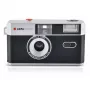 AgfaPhoto 603000 Film Camera Compact Film Camera 35 mm Black - Silver (603000)