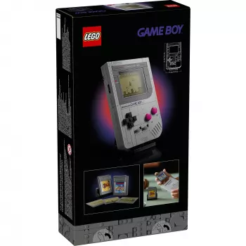 LEGO Retro Design Building Set Game Boy 72046 – detailed model replica, display stand