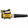 Handheld leaf blower DeWalt DCMBL777X1-QW — brushless motor, 21.5 m³/min, 258 km/h, 9 Ah battery, 3 speed settings, 3.2 kg